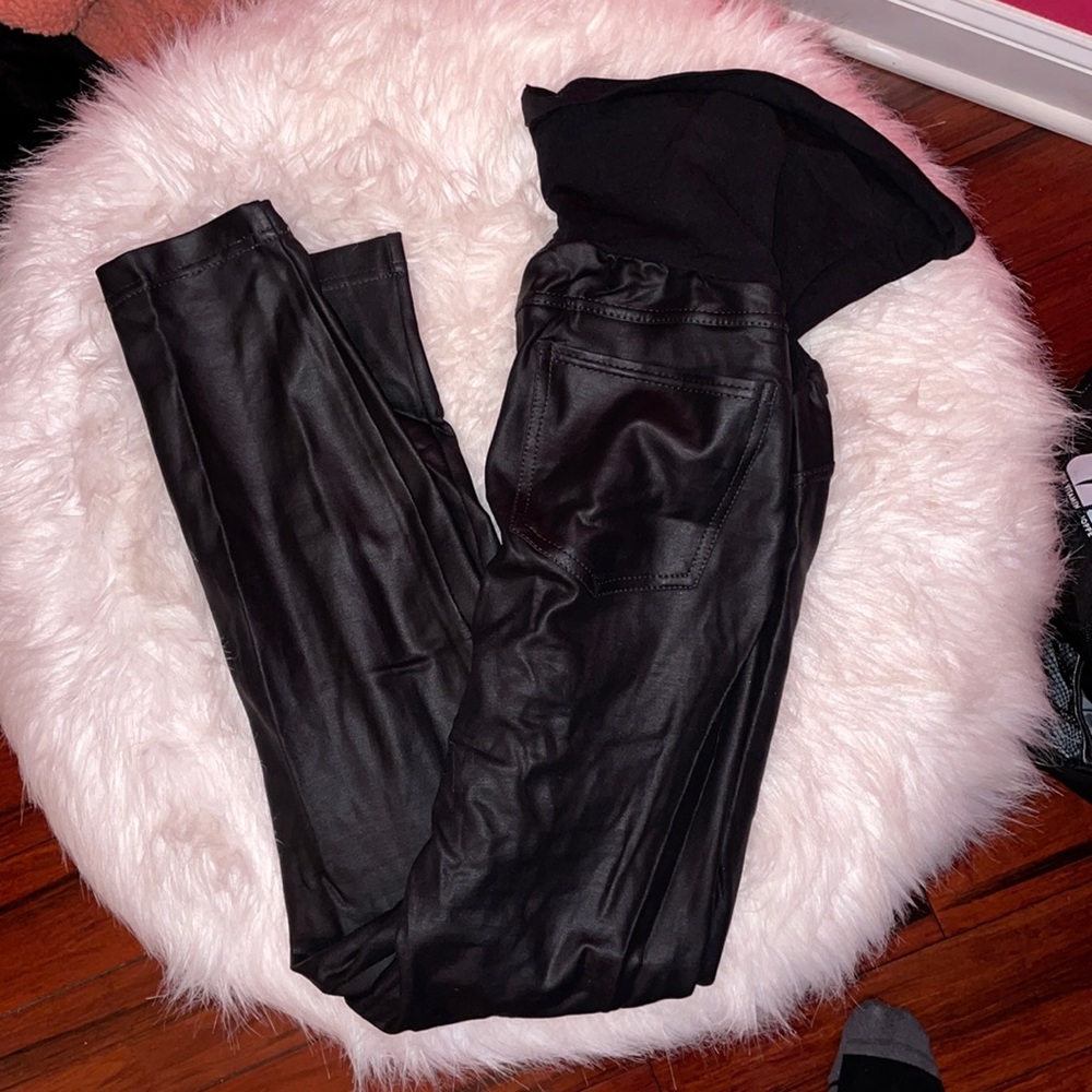 Jessica Simpson maternity pants with belly support